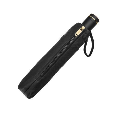 ΟΜΠΡΕΛΑ / POCKET DOUBLE B , BLACK & GOLD - Image 10
