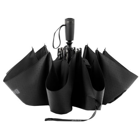 ΟΜΠΡΕΛΑ / POCKET DOUBLE B , BLACK & GUN - Image 4
