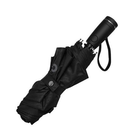ΟΜΠΡΕΛΑ / POCKET DOUBLE B , BLACK & GUN - Image 8