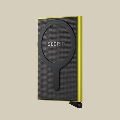 SECRID CARDPROTECTOR MAGSAFE LIME / ΚΑΡΤΟΘΗΚΗ ΠΙΣΤΩΤΙΚΩΝ ΚΑΡΤΩΝ