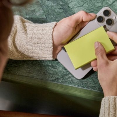 SECRID CARDPROTECTOR MAGSAFE LIME / ΚΑΡΤΟΘΗΚΗ ΠΙΣΤΩΤΙΚΩΝ ΚΑΡΤΩΝ