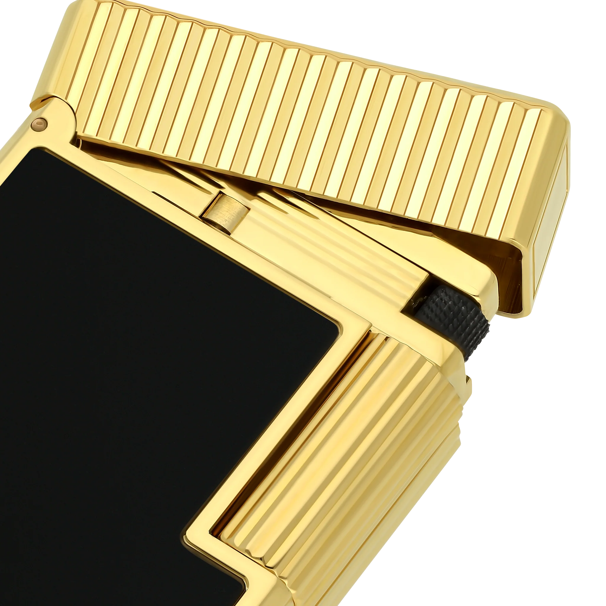 ΑΝΑΠΤΗΡΑΣ / LIGNE 1 LACQUERED LIGHTER GOLD - Image 2