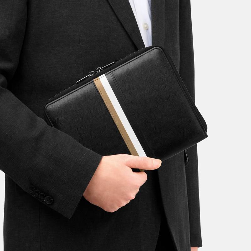 Conference folder A5 Iconic Black - Image 3