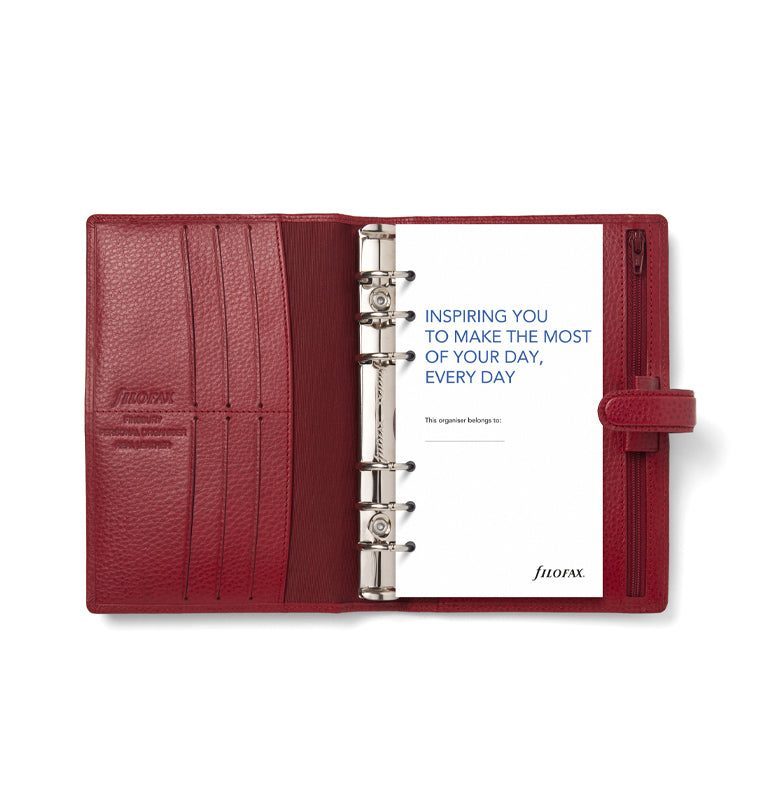 ORGANISER PERSONAL SCARLET RED - Image 4