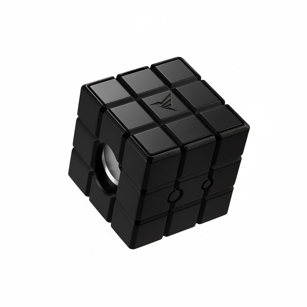 ΕΠΙΤΡΑΠΕΖΙΟΣ ΠΟΥΡΟΚΟΠΤΗΣ / HERITAGE CUBE BLACK - Image 2