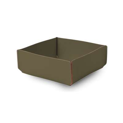 ΔΙΣΚΑΚΙ / Square basket M Olive