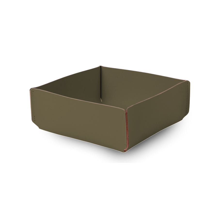 ΔΙΣΚΑΚΙ / Square basket M Olive