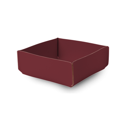 ΔΙΣΚΑΚΙ / Square basket M Merlot