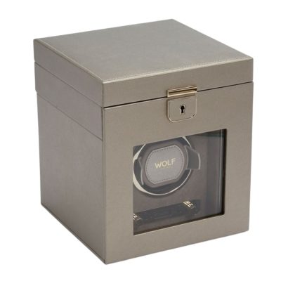 ΘΗΚΗ/ΚΟΥΡΔΙΣΤΗΡΙ ΑΥΤΟΜΑΤΟΥ ΡΟΛΟΓΙΟΥ/Single Watch Winder With Jewellery Storage