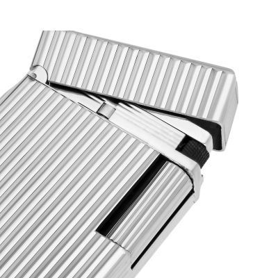 ΑΝΑΠΤΗΡΑΣ / LIGNE 1 GUILLOCHE LIGHTER SILVER