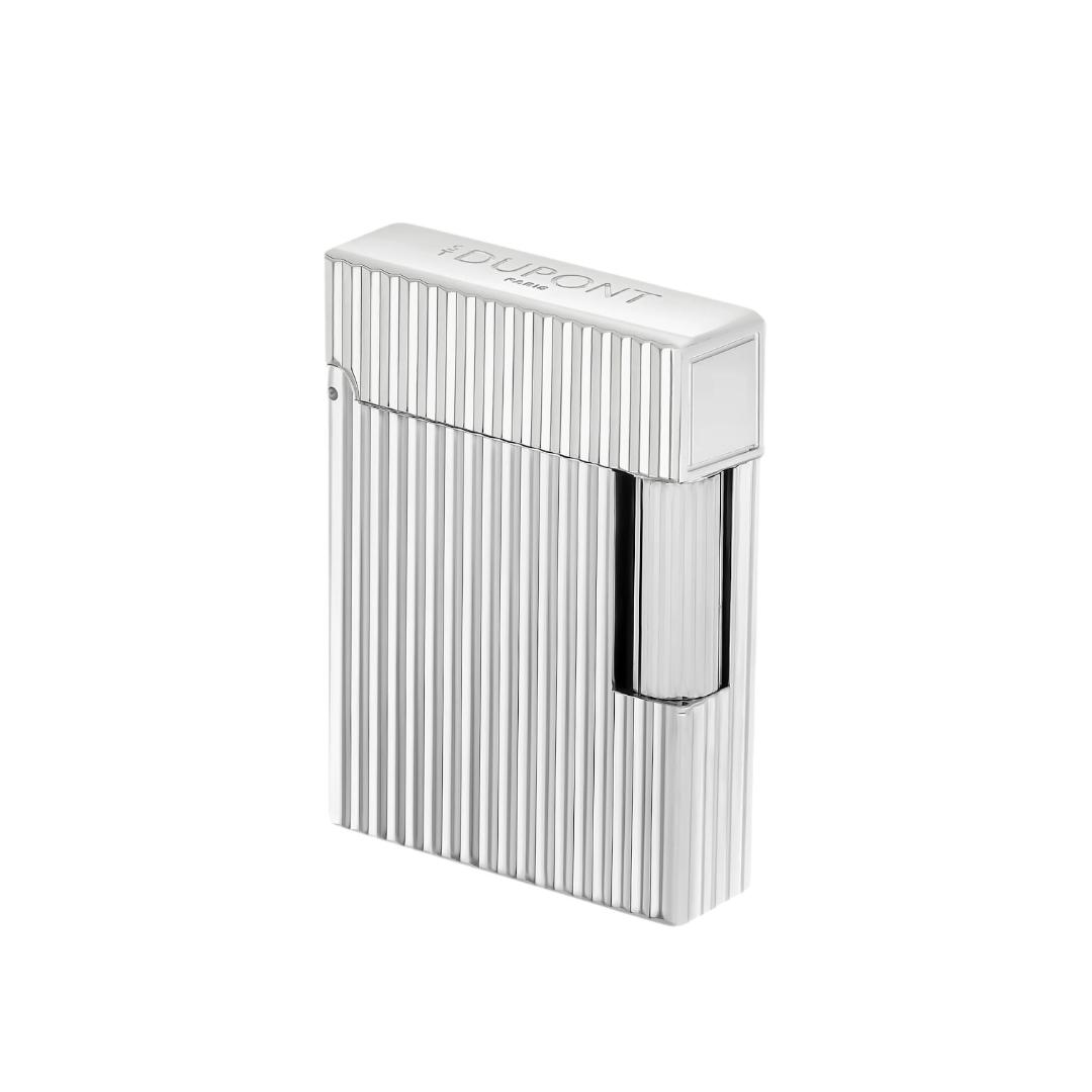 ΑΝΑΠΤΗΡΑΣ / LIGNE 1 GUILLOCHE LIGHTER SILVER - Image 4