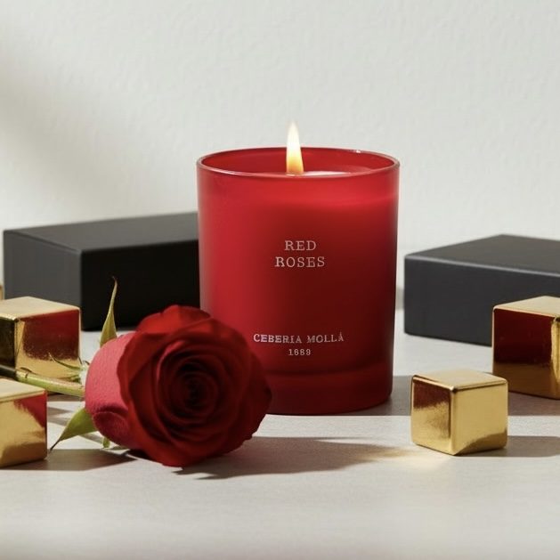 Red Roses 230 g Candle | Limited Edition - Image 2