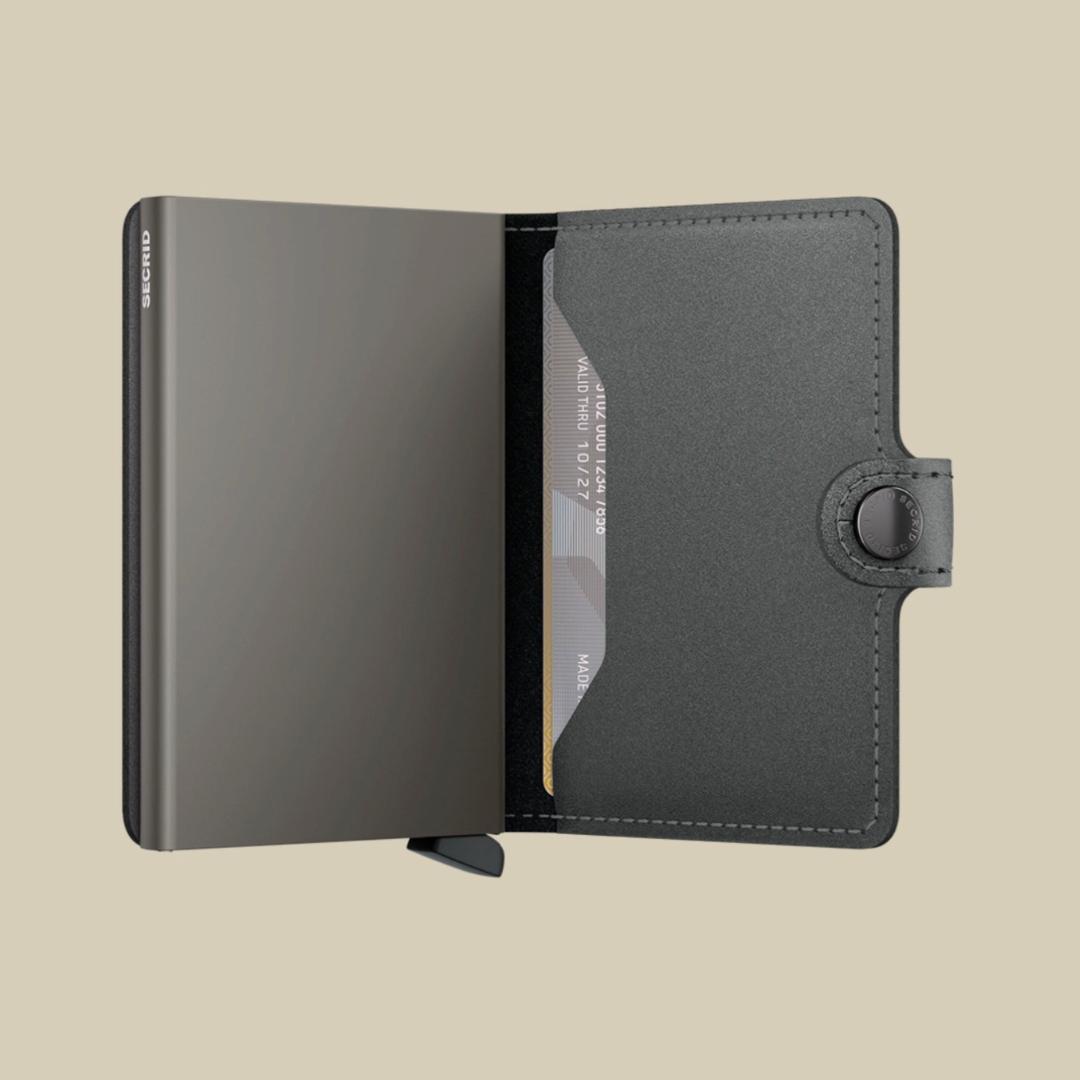 SECRID MINI WALLET MATTE SATIN STEEL / ΚΑΡΤΟΘΗΚΗ ΠΙΣΤΩΤΙΚΩΝ ΚΑΡΤΩΝ - Image 3