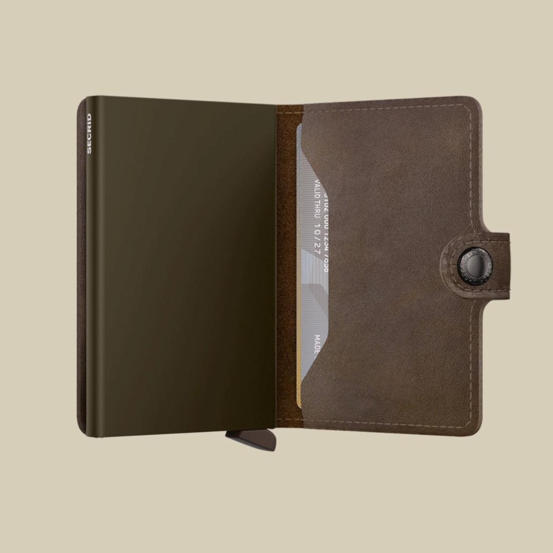SECRID MINI WALLET VINTAGE OAK / ΚΑΡΤΟΘΗΚΗ ΠΙΣΤΩΤΙΚΩΝ ΚΑΡΤΩΝ - Image 4
