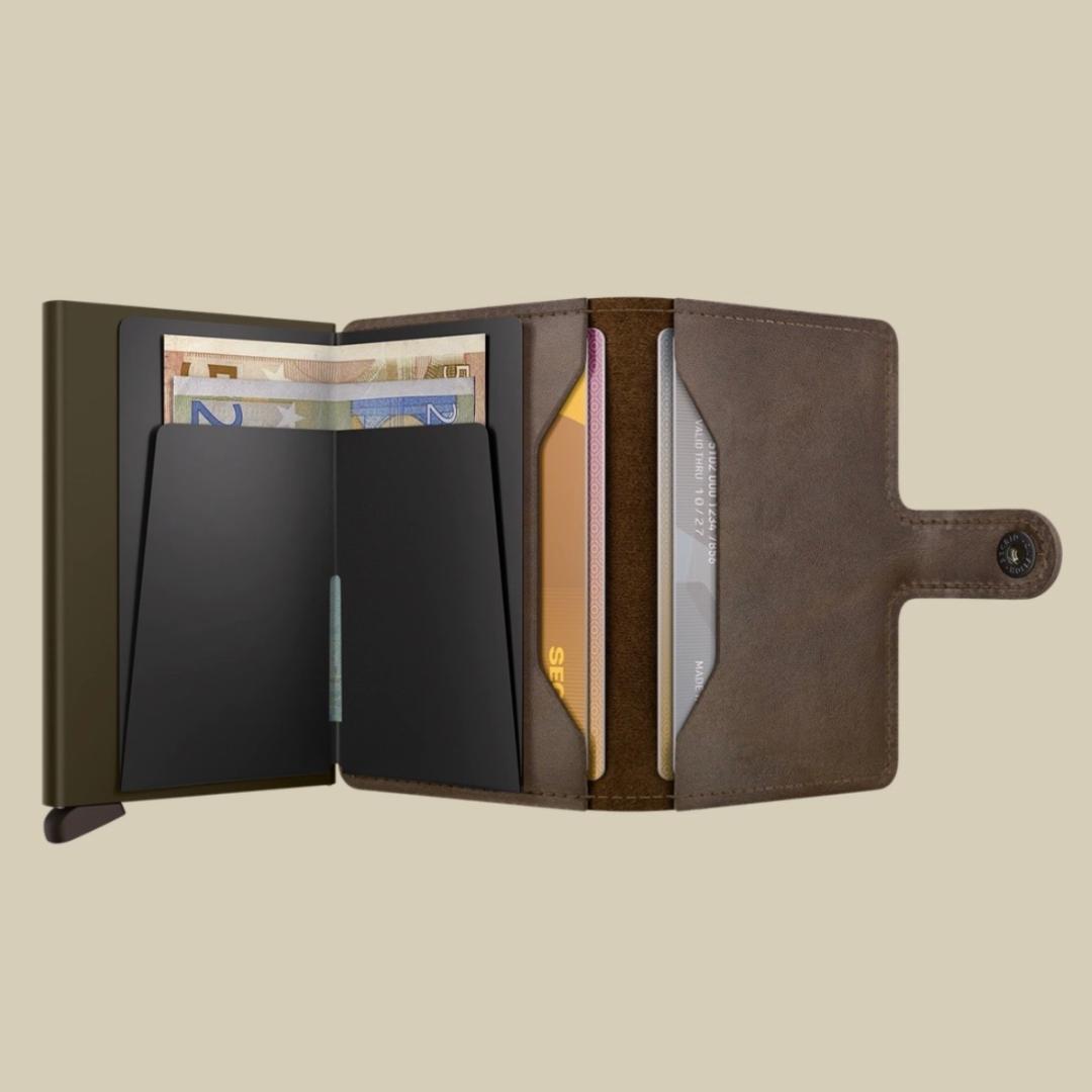 SECRID MINI WALLET VINTAGE OAK / ΚΑΡΤΟΘΗΚΗ ΠΙΣΤΩΤΙΚΩΝ ΚΑΡΤΩΝ - Image 2