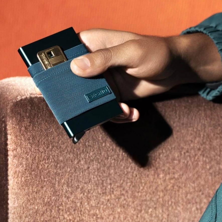 ΚΑΡΤΟΘΗΚΗ ΠΙΣΤΩΤΙΚΩΝ ΚΑΡΤΩΝ / FLEXWALLET TEAL CARDPROTECTOR - Image 3