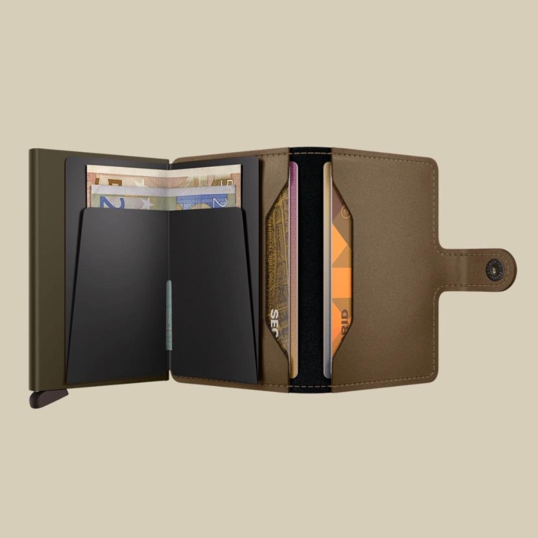 SECRID MINI WALLET MATTE SATIN BRONZE / ΚΑΡΤΟΘΗΚΗ ΠΙΣΤΩΤΙΚΩΝ ΚΑΡΤΩΝ - Image 2