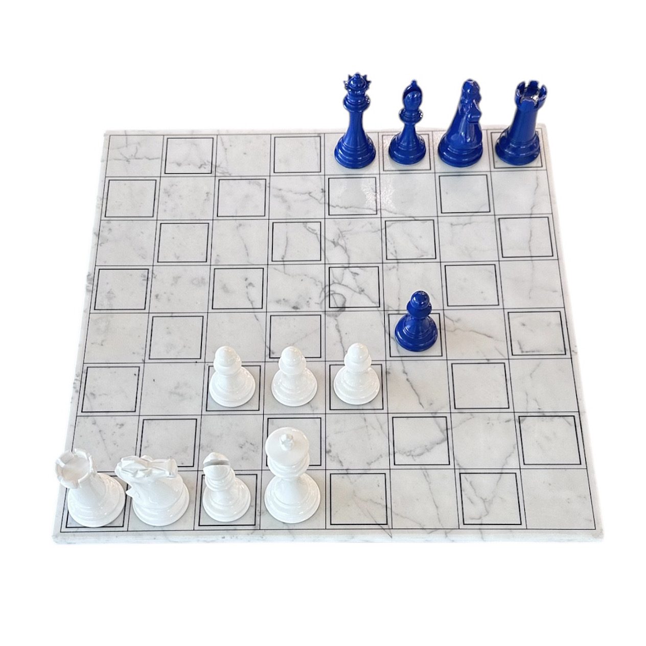 ΣΚΑΚΙ / GREECE / BLUE & WHITE / MARBLE GRID - Image 8