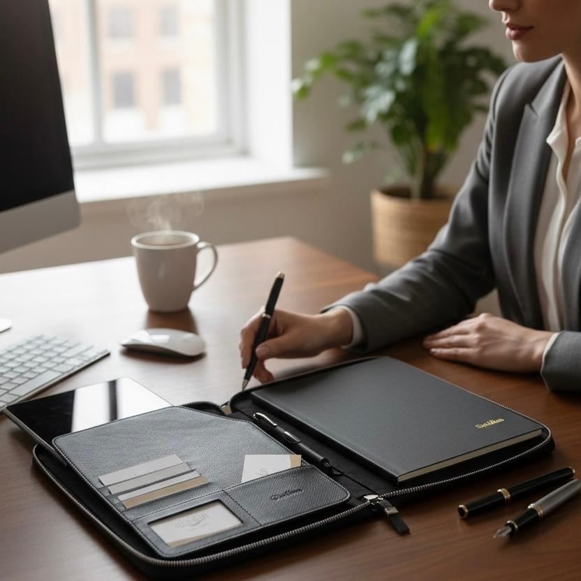 FOLDER Β5 ΣΗΜΕΙΩΜΑΤΑΡΙΟ ΜΕ ΘΗΚΗ ΓΙΑ TABLET 11" - Image 4
