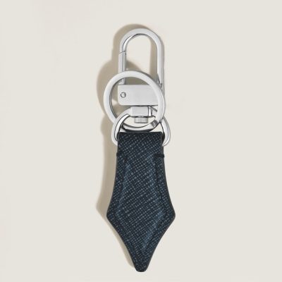 ΜΠΡΕΛΟΚ / NIB KEY HOLDER TWEED BLUE