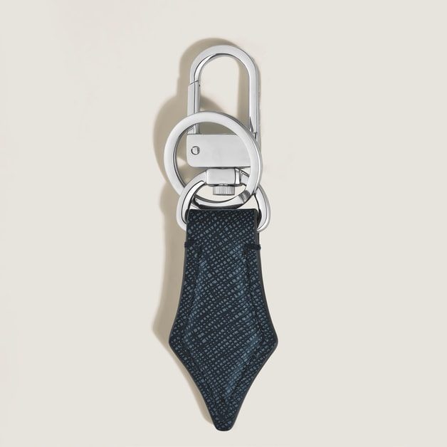 ΜΠΡΕΛΟΚ / NIB KEY HOLDER TWEED BLUE - Image 2