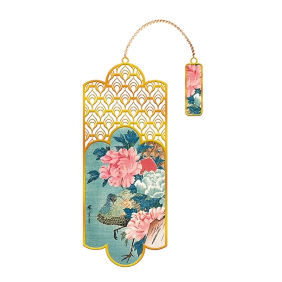 ΣΕΛΙΔΟΔΕΙΚΤΗΣ / PAON ET PIVOINES / HIROSHIGE
