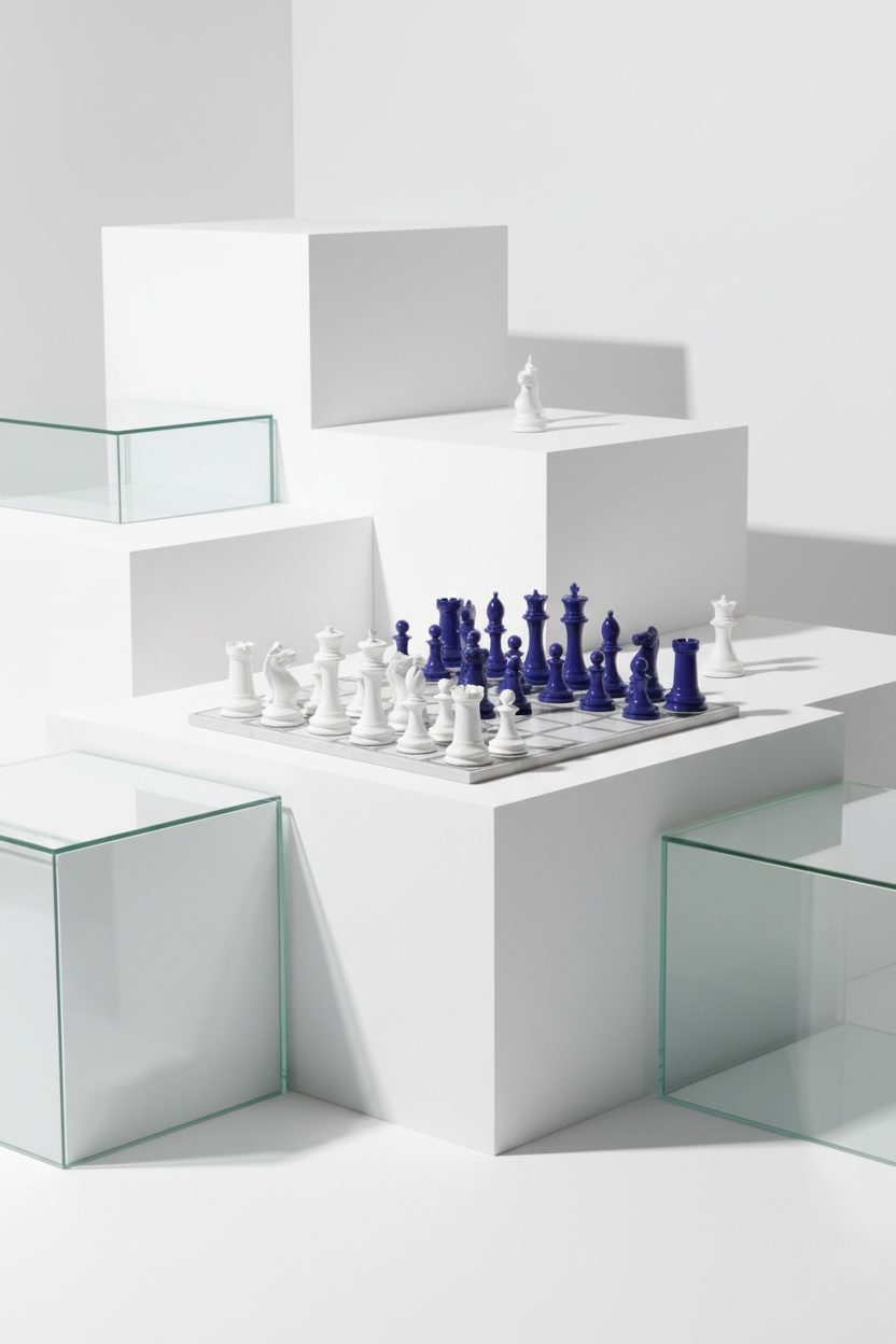 ΣΚΑΚΙ / GREECE / BLUE & WHITE / MARBLE GRID - Image 6
