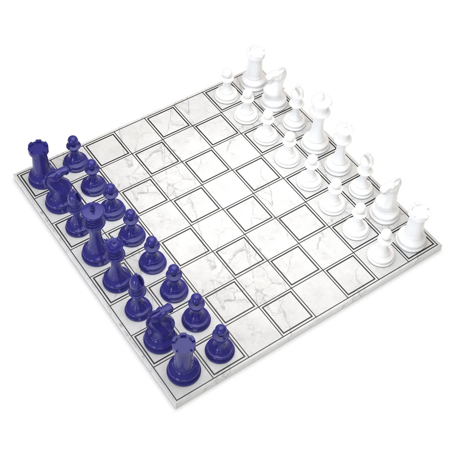 ΣΚΑΚΙ / GREECE / BLUE & WHITE / MARBLE GRID - Image 5