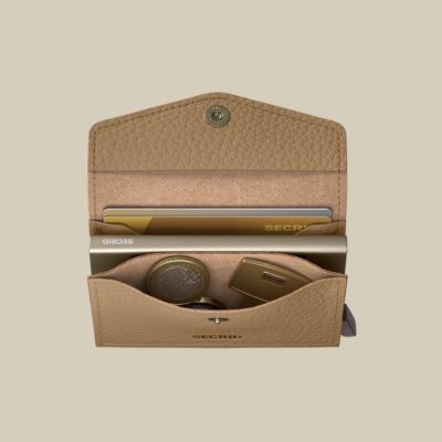 SECRID MINI WALLET / ENVELOPE WALLET PEBBLE
