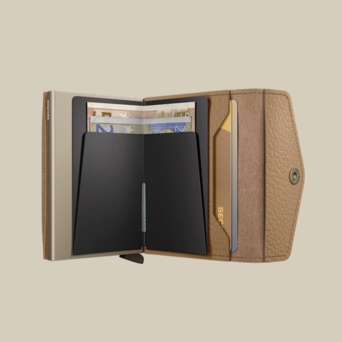 SECRID MINI WALLET / ENVELOPE WALLET PEBBLE - Image 3