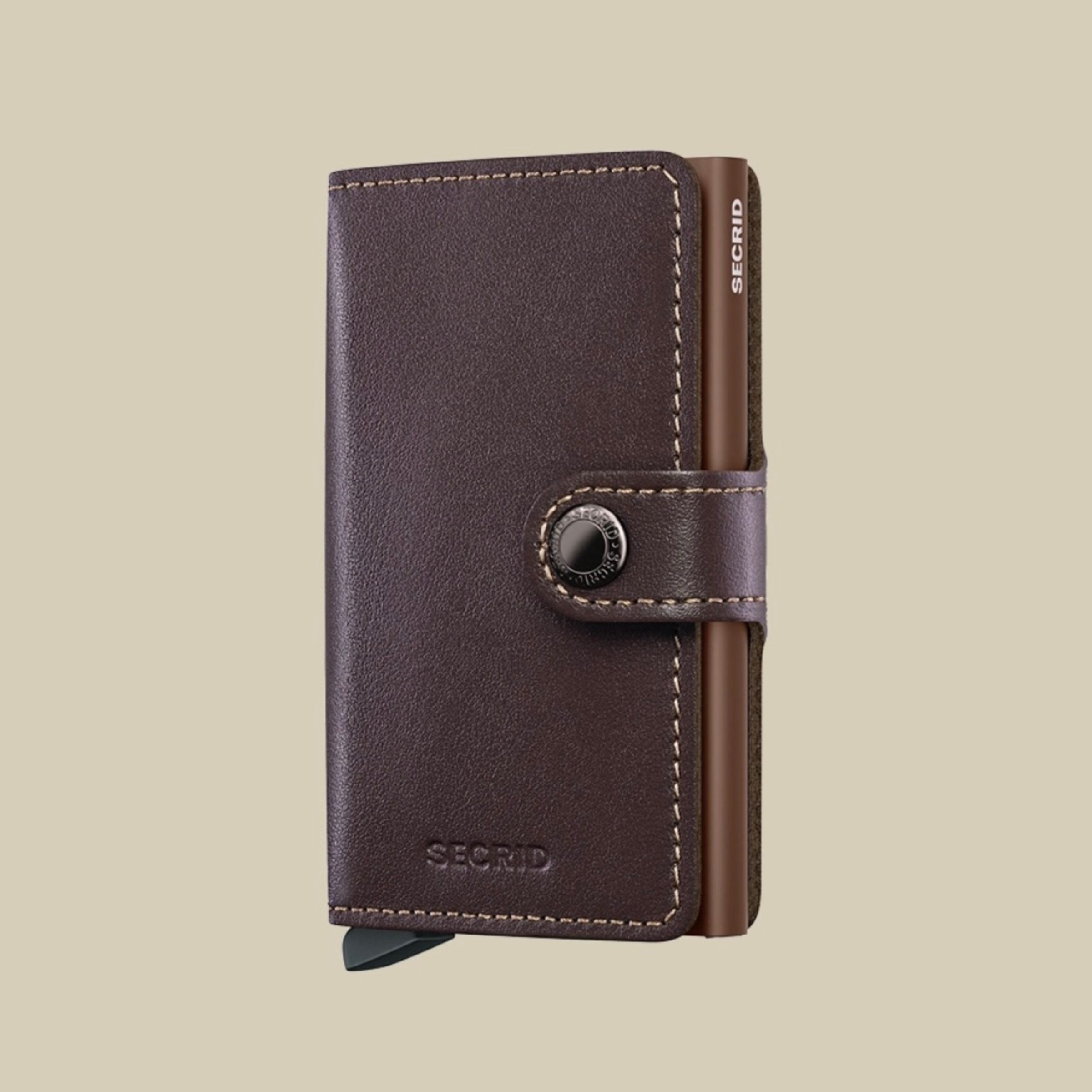 SECRID MINI WALLET ORIGINAL CHOCOLATE / ΚΑΡΤΟΘΗΚΗ ΠΙΣΤΩΤΙΚΩΝ ΚΑΡΤΩΝ