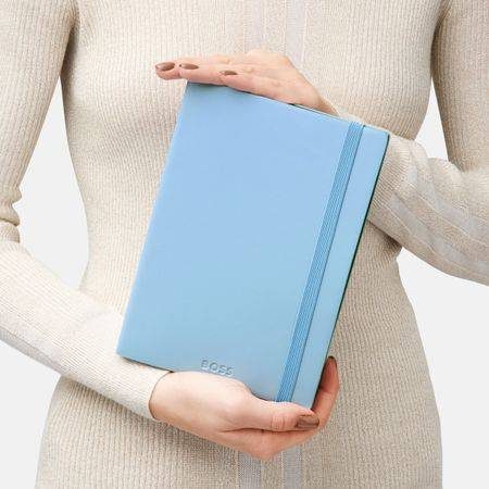 GIFT SET | ΣΤΥΛΟ ΔΙΑΡΚΕΙΑΣ & ΣΗΜΕΙΩΜΑΤΑΡΙΟ Α5 | PASTEL LIGHT BLUE - Image 3