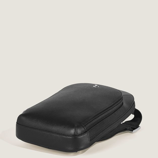 ΣΑΚΙΔΙΟ SLING / MEDIUM ON-BODY BAG IN SARTORIAL LEATHER - Image 7