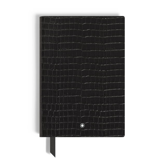 ΣΗΜΕΙΩΜΑΤΑΡΙΟ Α5 / MEDIUM NOTEBOOK IN CROCO-EMBOSSED LEATHER, LINED PAGES