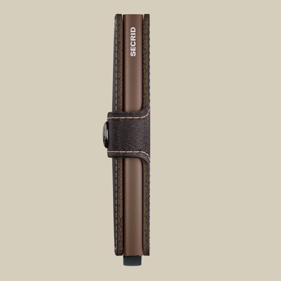 SECRID MINI WALLET ORIGINAL CHOCOLATE / ΚΑΡΤΟΘΗΚΗ ΠΙΣΤΩΤΙΚΩΝ ΚΑΡΤΩΝ - Image 5