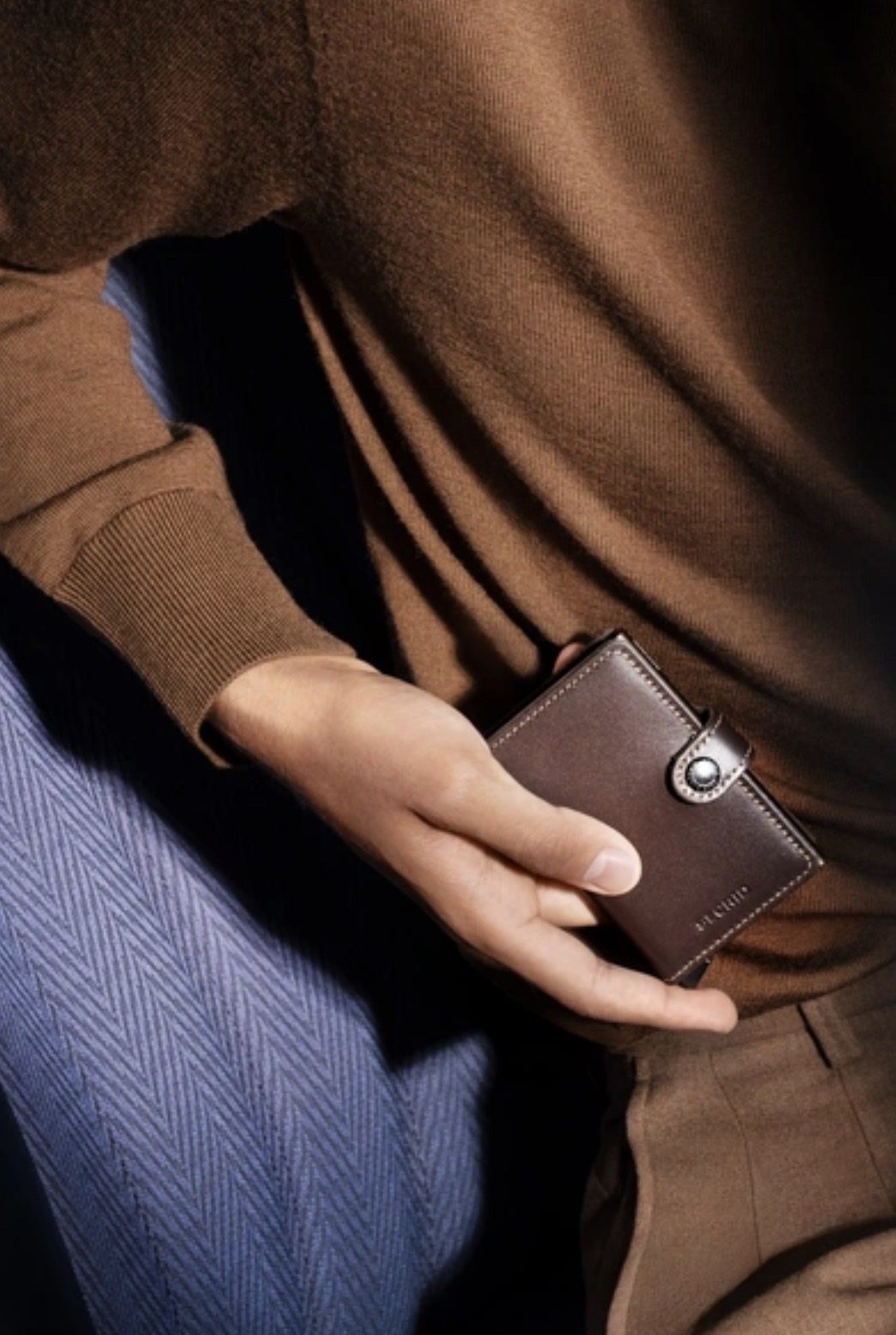 SECRID MINI WALLET ORIGINAL CHOCOLATE / ΚΑΡΤΟΘΗΚΗ ΠΙΣΤΩΤΙΚΩΝ ΚΑΡΤΩΝ - Image 4