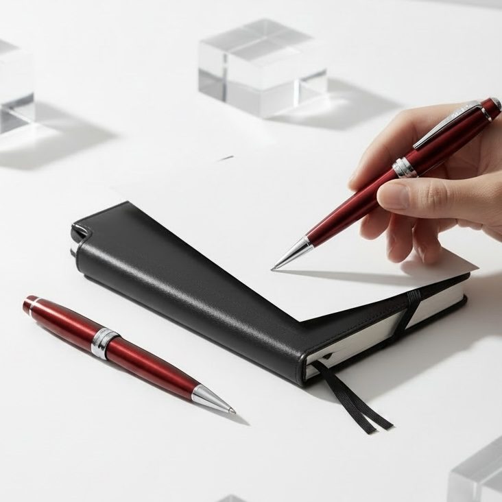 GIFT BOX BAILEY RED ΣΤΥΛΟ ΔΙΑΡΚΕΙΑΣ & ΣΗΜΕΙΩΜΑΤΑΡΙΟ - Image 2