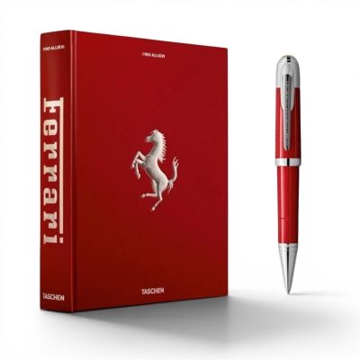 GIFT SET / ΣΤΥΛΟ ΔΙΑΡΚΕΙΑΣ MONTBLANC FERRARI & TABLE BOOK TASCHEN
