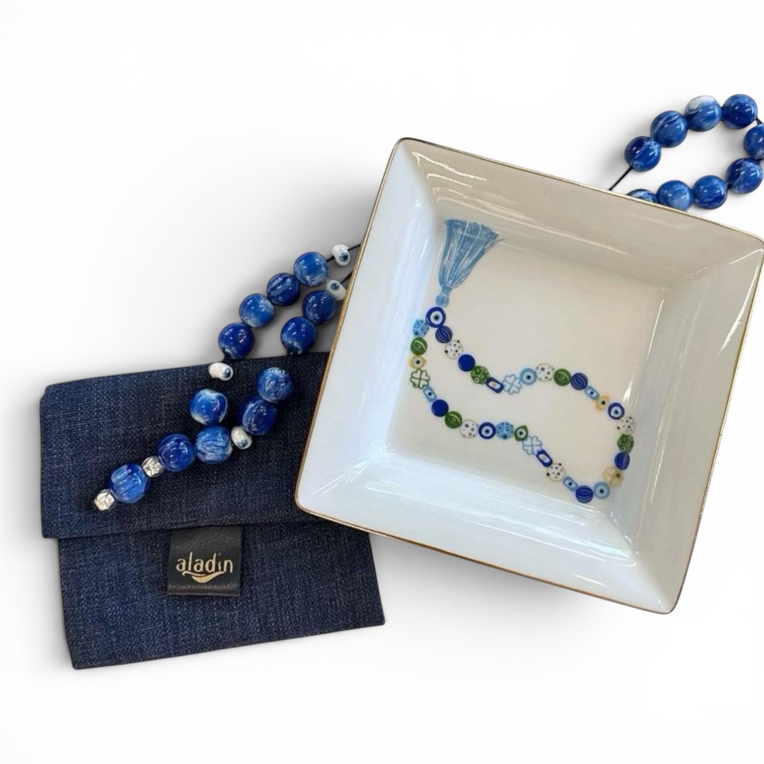 GIFT SET / ΚΟΜΠΟΛΟΙ & ΔΙΣΚΑΚΙ 14x14