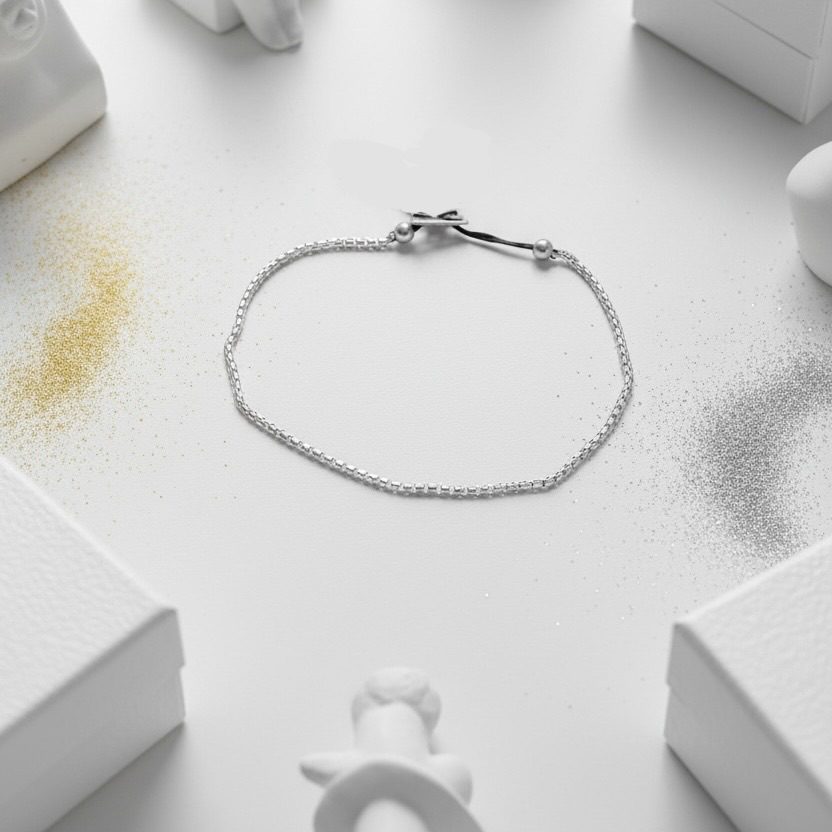 SILVER MINIMAL CHAIN - Image 2