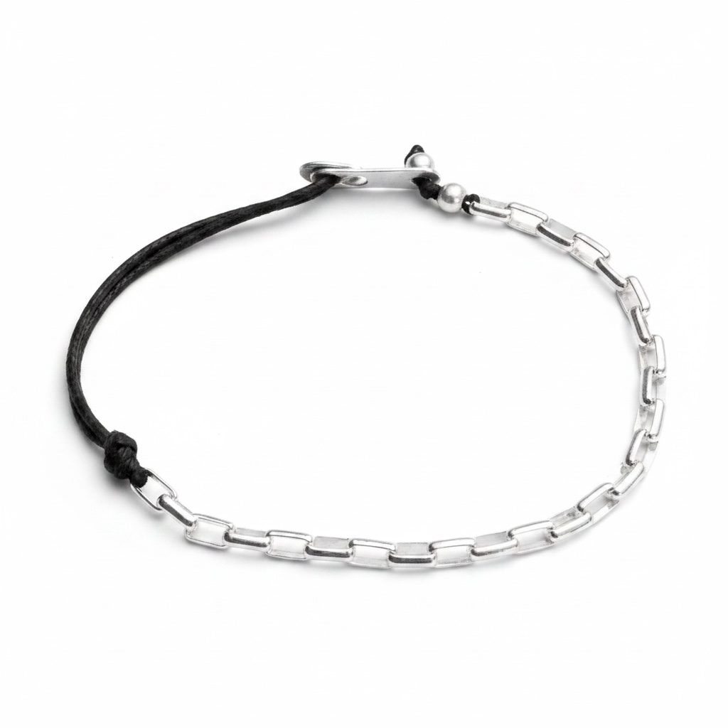 SILVER MINIMAL CHAIN - Image 9