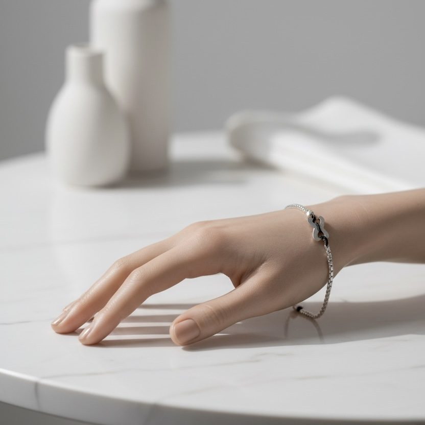 SILVER MINIMAL CHAIN - Image 8