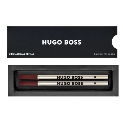 HUGO BOSS ΑΝΤΑΛΛΑΚΤΙΚΑ ΓΡΑΦΗΣ ROLLER (M) ΜΑΥΡΟ 2ΤΜΧ