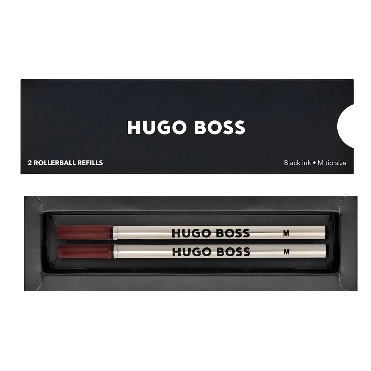 HUGO BOSS ΑΝΤΑΛΛΑΚΤΙΚΑ ΓΡΑΦΗΣ ROLLER (M) ΜΑΥΡΟ 2ΤΜΧ - Image 2