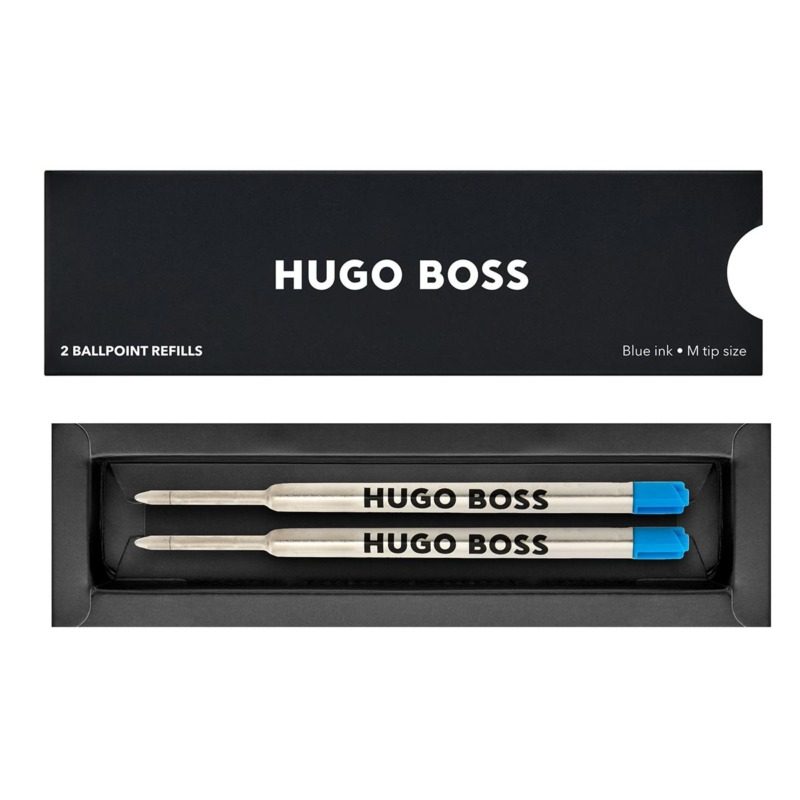 HUGO BOSS ΑΝΤΑΛΛΑΚΤΙΚΑ ΓΡΑΦΗΣ SOFTLINE BALLPOINT (M) ΜΠΛΕ 2ΤΜΧ - Image 2