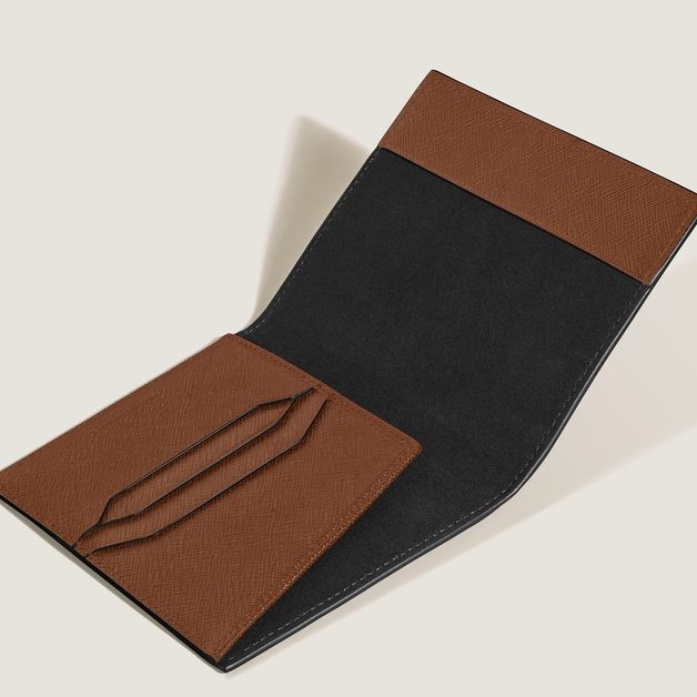 ΘΗΚΗ ΔΙΑΒΑΤΗΡΙΟΥ / PASSPORT HOLDER IN SARTORIAL LEATHER - Image 2