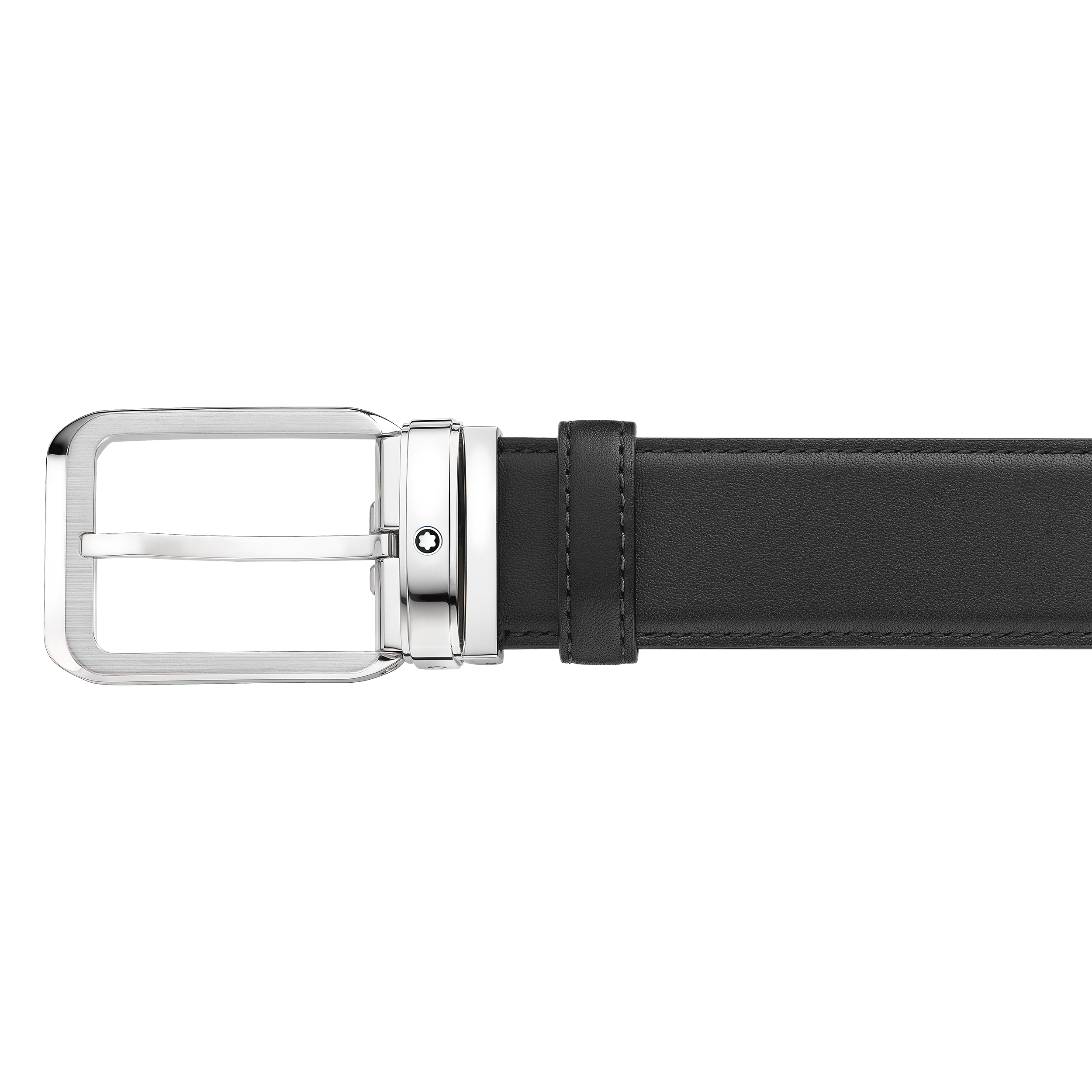 ΖΩΝΗ / RECTANGULAR 35 MM BELT IN LEATHER - Image 2