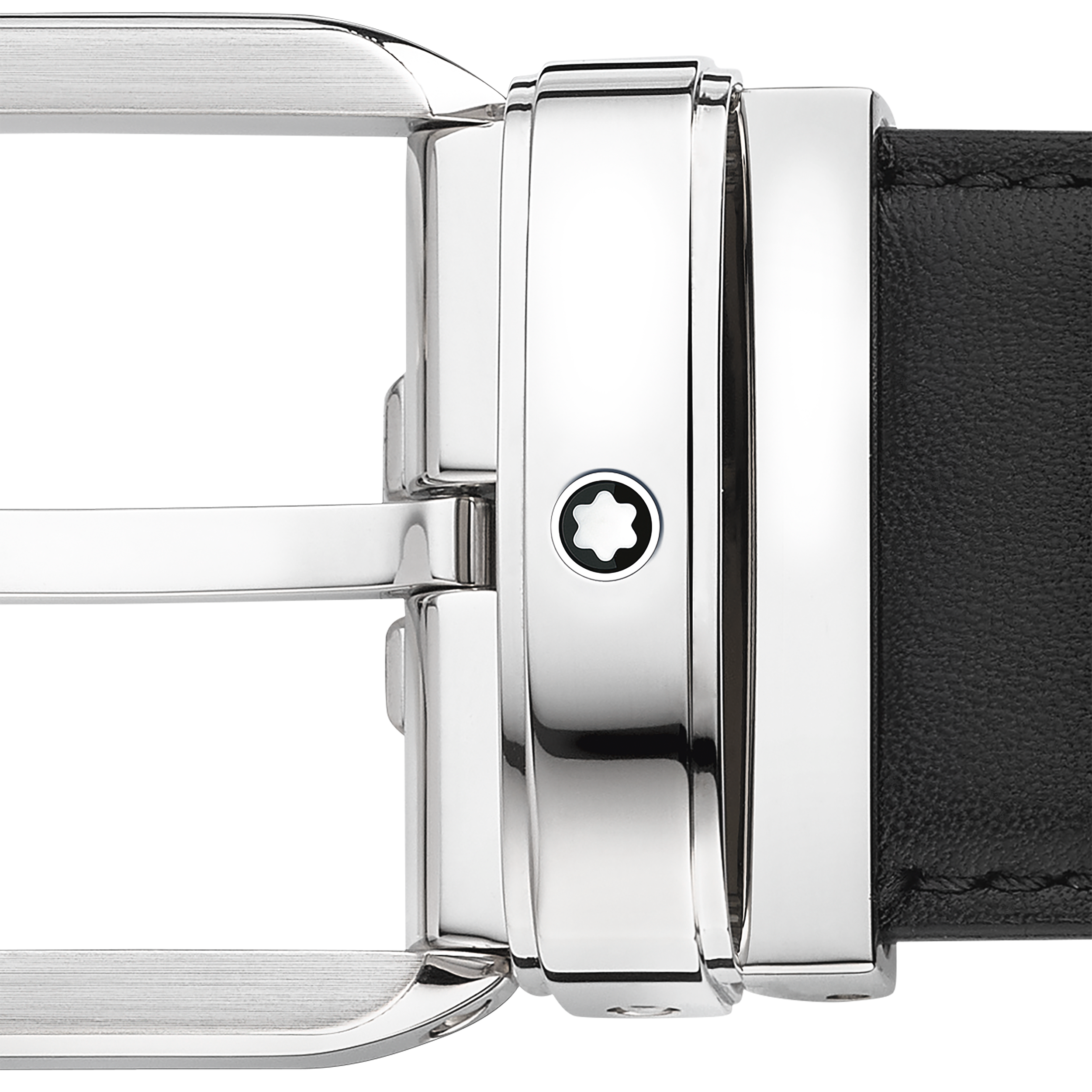 ΖΩΝΗ / RECTANGULAR 35 MM BELT IN LEATHER - Image 3