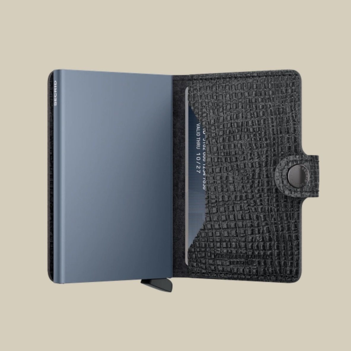 SECRID MINI WALLET PALMELLATO BLACK/ ΚΑΡΤΟΘΗΚΗ ΠΙΣΤΩΤΙΚΩΝ ΚΑΡΤΩΝ - Image 3