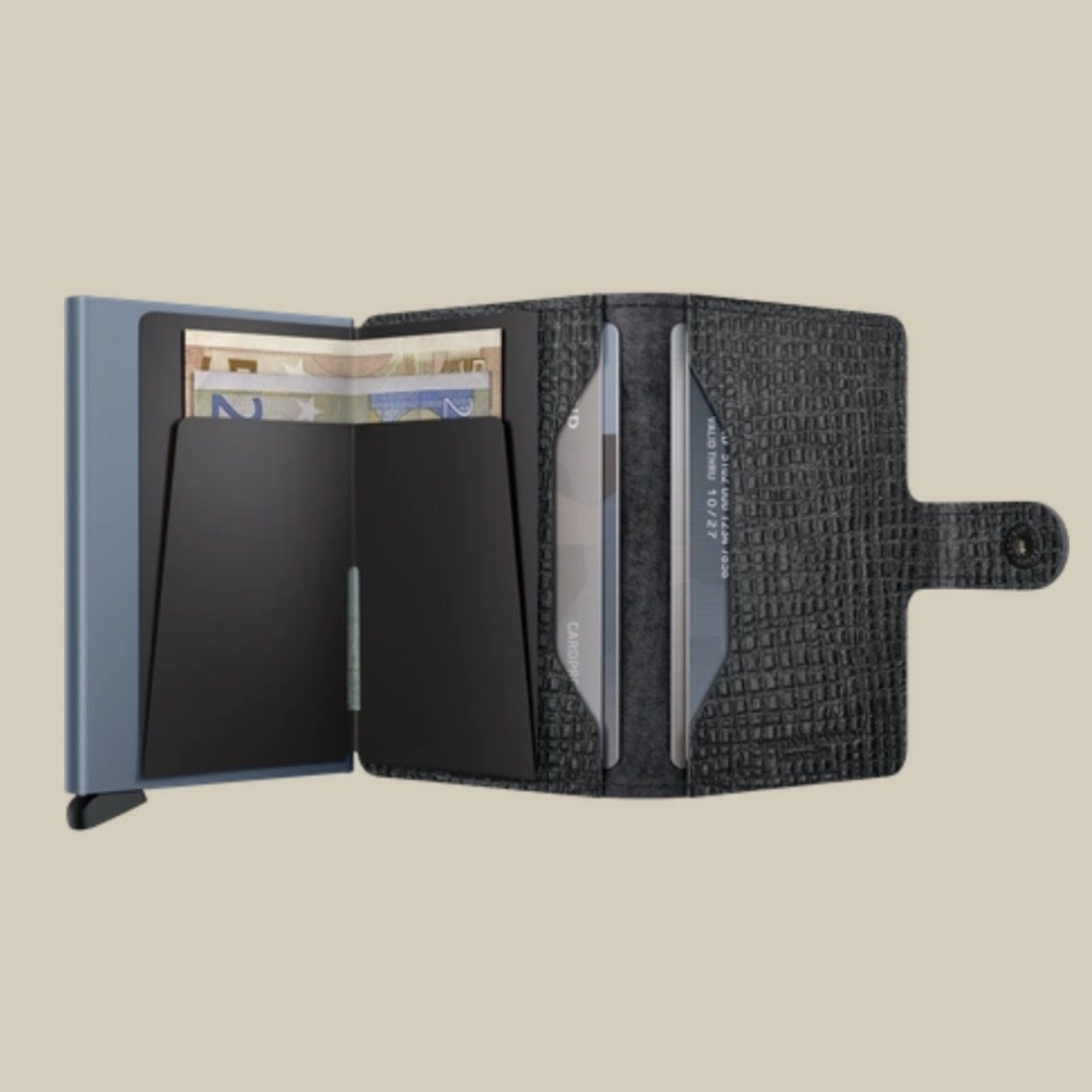 SECRID MINI WALLET PALMELLATO BLACK/ ΚΑΡΤΟΘΗΚΗ ΠΙΣΤΩΤΙΚΩΝ ΚΑΡΤΩΝ - Image 2